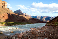 Colorado River camp site, Grand Canyon